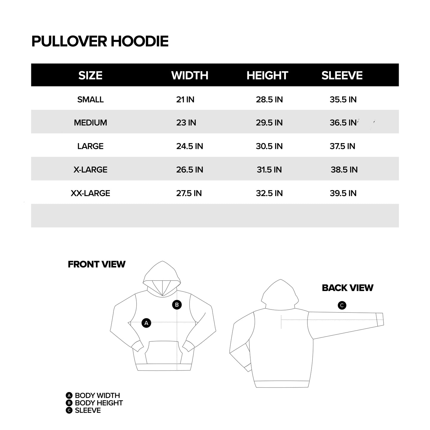 Pilgrim Panthers Wordmark Adult Hoodie (Forest Green)